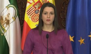Arrimadas: "Si no dimite el consejero, estoy convencida de que el presidente de Murcia lo cesará"