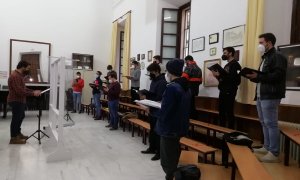 Alumnos del conservatorio de música de Sevilla