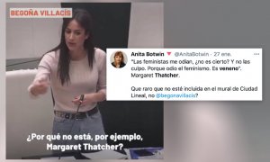 De los creadores de "feminismo liberal" llega la Thatcher feminista: cachondeo con lo que ha dicho Villacís sobre el mural de Ciudad Lineal