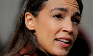 La congresista estadounidense por el Partido Demócrata Alexandria Ocasio-Cortez.