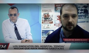 La colosal respuesta de un enfermero cuando le preguntan sobre los supuestos "sabotajes" en el Zendal