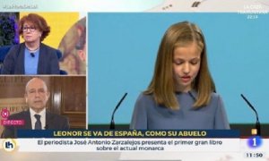 Podemos lleva al Congreso la polémica por el rótulo de la infanta Leonor en RTVE