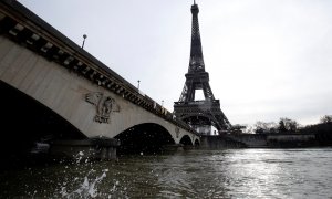 Imagen de la torre Eiffel, en París.