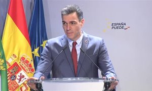 Sánchez: "En una democracia plena resulta inadmisible el uso de la violencia"
