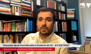 Alberto Garzón asegura que el encarcelamiento de Pablo Hasél es "una anomalía democrática grave"