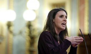 La ministra de Igualdad, Irene Montero