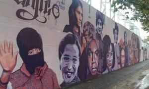 Las carga el diablo - El mural profanado