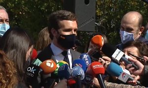 Casado cierra filas en Madrid: "Isabel Díaz Ayuso tiene todo nuestro respaldo"