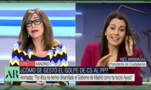 "Agárrate, Arrimadas, Ana Rosa ahora va a por ti": la tensa entrevista entre la presentadora de Telecinco y la líder de Ciudadanos