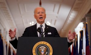 El presidente de EEUU, Joe Biden, quiere que los estadounidenses estén vacunados el 4 de julio.