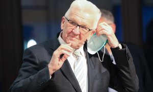 El candidato de los verdes en las regionales de Alemania, Winfried Kretschmann.