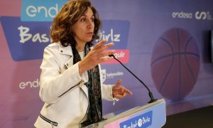 La secretaria de Estado para el Deporte, Irene Lozano