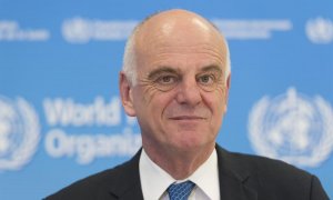 El enviado especial sobre la covid-19 de la Organización Mundial de la Salud (OMS), David Nabarro