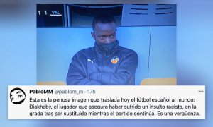 "¿Parar un partido? Sólo si te llaman nazi": los tuiteros reaccionan tras la denuncia de racismo a un jugador del Valencia