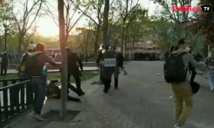 Periodistas agredidos por policías en Vallecas