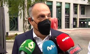 Tebas: "La Superliga ha hecho el ridículo"