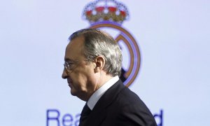 El presidente del Real Madrid, Florentino Pérez, en una foto de archivo.