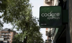 Un local de la compañía de juego y apuestas Codere en Madrid. E.P./Óscar Cañas