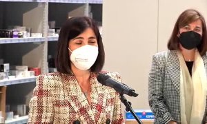 La ministra Darias destaca que hoy han llegado a España dos millones de vacunas
