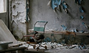 Guardería de Pripyat, localidad cercana a la central nuclear de Chernóbil.