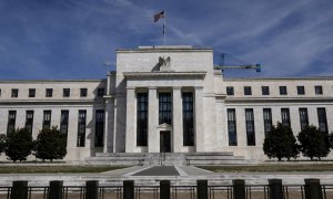 La sede de la Reserva Federal (Fed), el banco central estadounidense, en la Constitution Avenue de Washington. REUTERS/Brendan McDermid