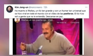 "Menuda metáfora de estos tiempos el que haya muerto 'El Risitas'": las redes despiden al mítico humorista