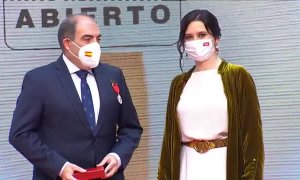 Ainhoa Arteta, Nacho Cano, Nadal y Cristina Cifuentes, condecorados en el acto del Dos de Mayo