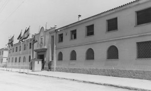 Presó de dones de la Trinitat Vella el dia de la inauguració, el 09 de juliol del 1963.