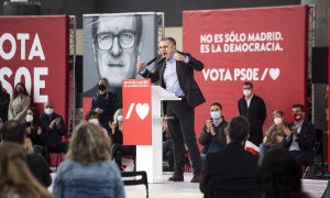 El secretario general del PSOE de Madrid, José Manuel Franco