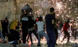 Disturbios en el este de Jerusalén.