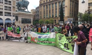 Una imatge de la manifestació a Reus.