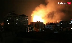 Quinto día de bombardeos sobre la franja de Gaza