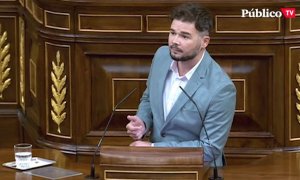 Rufián, al PP y Vox: "A ver si así lo entienden: una mujer trans es una, grande y libre"