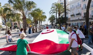 Arranca la Marcha por el Sahara Libre en Cádiz.