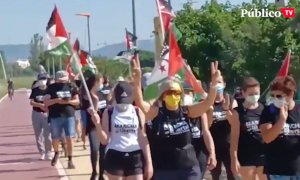 Marchan desde València hasta Madrid en apoyo al pueblo saharaui
