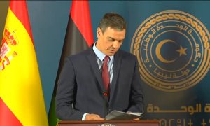 Sánchez: "Libia atraviesa un momento histórico y España quiere estar a su lado"