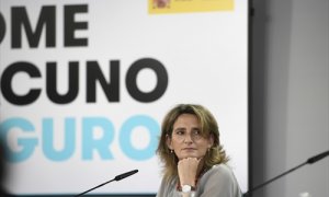 La vicepresidenta cuarta y ministra de Transición Ecológica y Reto Demográfico, Teresa Ribera; comparece en rueda de prensa posterior al Consejo de Ministros en Moncloa, a 1 de junio de 2021, en Madrid.