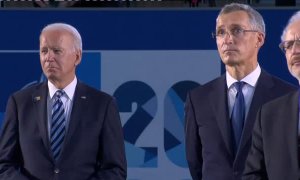 Pedro Sánchez y Joe Biden se dirigen juntos a la primera reunión de la Cumbre de la OTAN