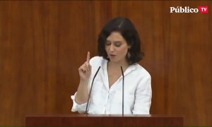 Ayuso, sobre el aborto: "El recurso fácil que pone la izquierda"