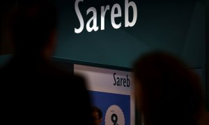 Un 'stand' de la Sareb, el banco malo, en una feria inmobiliaria en Madrid. REUTERS/Sergio Perez