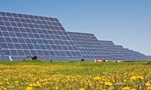 Planta fotovoltaica de Amareleja, de Acciona, en Portugal.