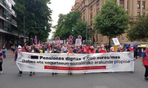 Manifestación pensionistas Bilbao