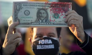 Protesta contra Bolsonaro