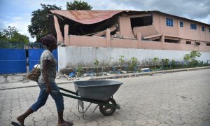 Haiti escuela dañada