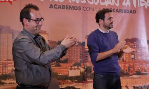 IU y Podemos arremeten contra Page por criticar a Garzón y le acusan de trabajar para el lobby de las macrogranjas