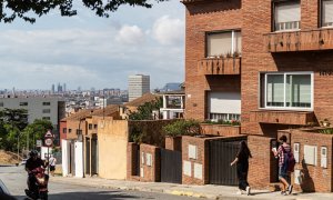 Una escena de la vida quotidiana a Santa Coloma.