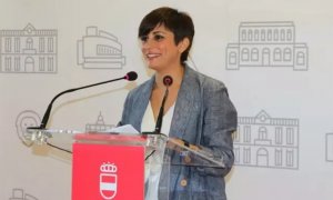 Imagen de archivo de Isabel Rodríguez en el Ayuntamiento de Puertollano. - EUROPA PRESS