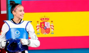 Adriana Cerezo consigue la medalla de plata en la final olímpica de taekwondo