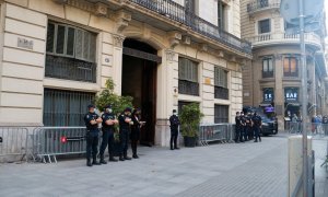 Edifici de la prefectura de la Policia Nacional de Via Laietana. Imatge del 27/05/2021