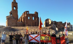 Franquistas en Belchite